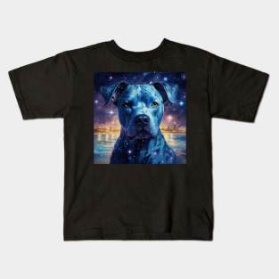 Gleaming Staffy Kids T-Shirt